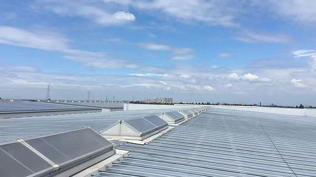 三角型電動采光排煙天窗